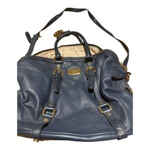 Michael Kors Navy Purse with Matching Phone Wallet Case